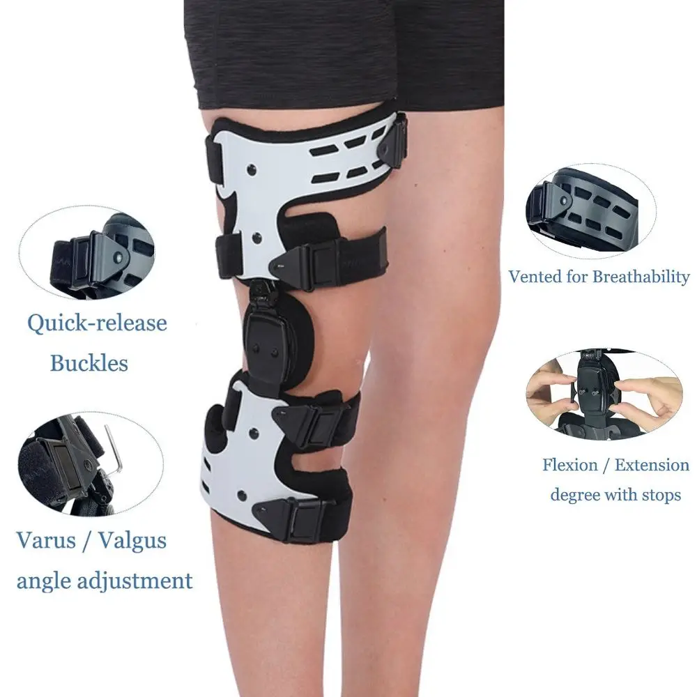 OA Unloader Knee Brace for Osteoarthritis, Cartilage Repair, Bone on Bone Knee Joint Pain, Lateral Degeneration Knee Support