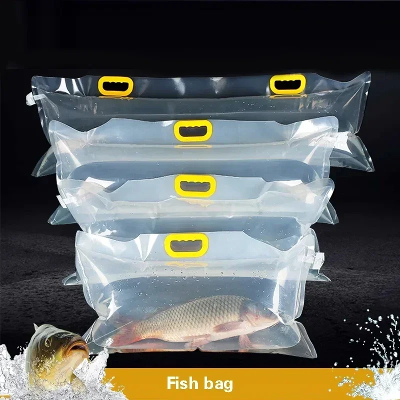 

Live Fish Oxygen Packaging Bags Live Fish Bag Seafood Aquarium Oxygen Filled Transportation Bag Express Transportation Packaging