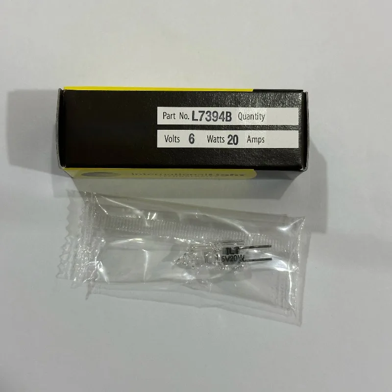 

Лампа для биохимического анализатора L7394B L7394 6V20W GLAMOR MD1600 MD2000, галогенная лампа G4 6V 20W