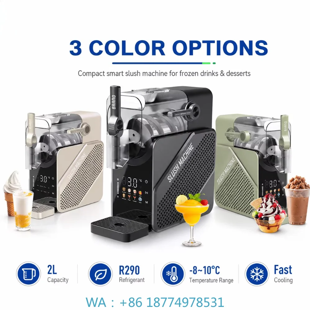 New Compact Portable Mini Stainless Steel Frozen Beverage Processing Station Fast Cooling For Commercial Ice Cream Syrup Milk