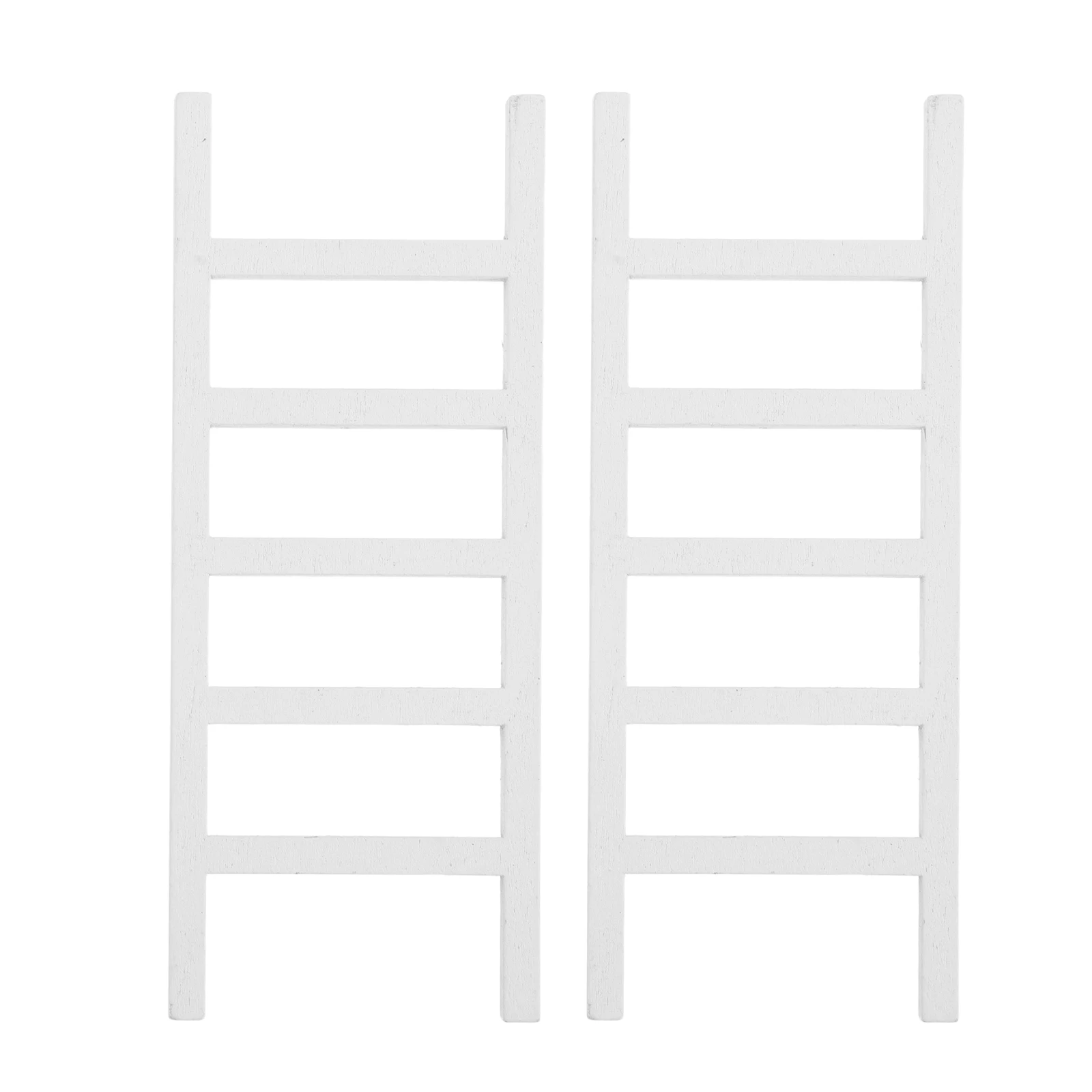 

2pcs 1:12Scale Ladders Mini Step Ladders Dollhouse Accessories Furniture Decor Smooth Finish Toy Mini Toy Ladder Ladder