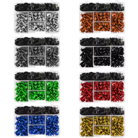 Motorcycle Full Fairing Bolts Kit Screws Fastener Clips Screw Nuts CNC For honda CBR1000RR CBR250RR CBR1100XX CBR400 CBR 1000 RR