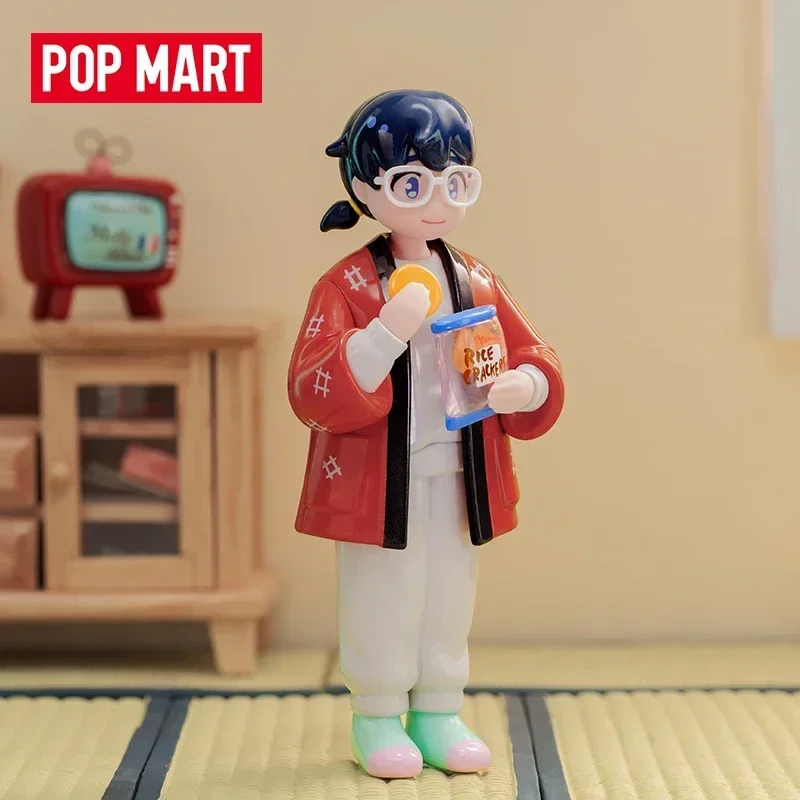 POP MART ノリの朝シリーズ ブラインドボックス おもちゃ かわいいアニメ アクションフィギュア サプライズ ミステリーボックス ドール 女の子へのギフト