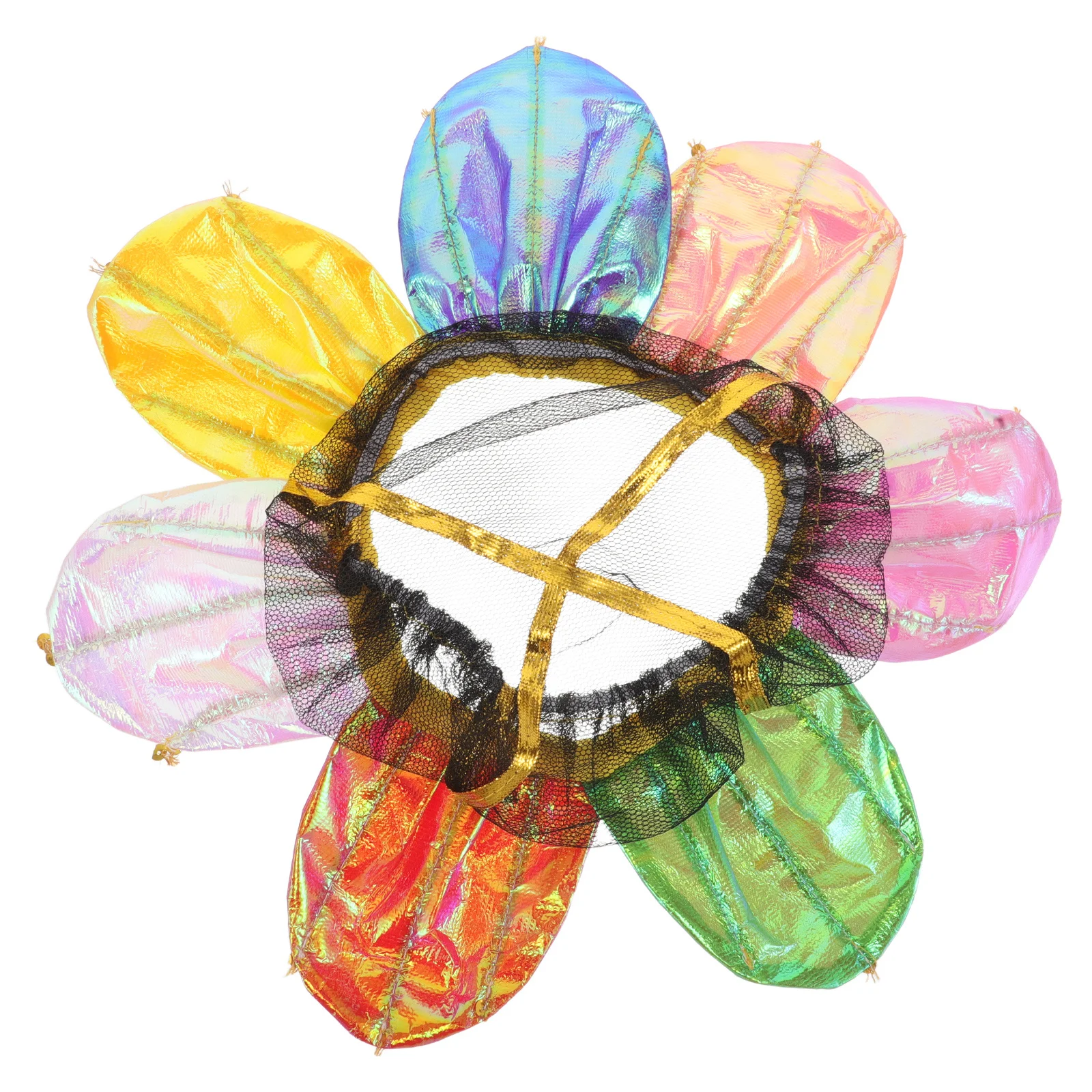 

Colorful Sunflower Headpiece Lightweight Kids Kindergarten Performance Small Flower Headdress Unique Funny Costume Hairband