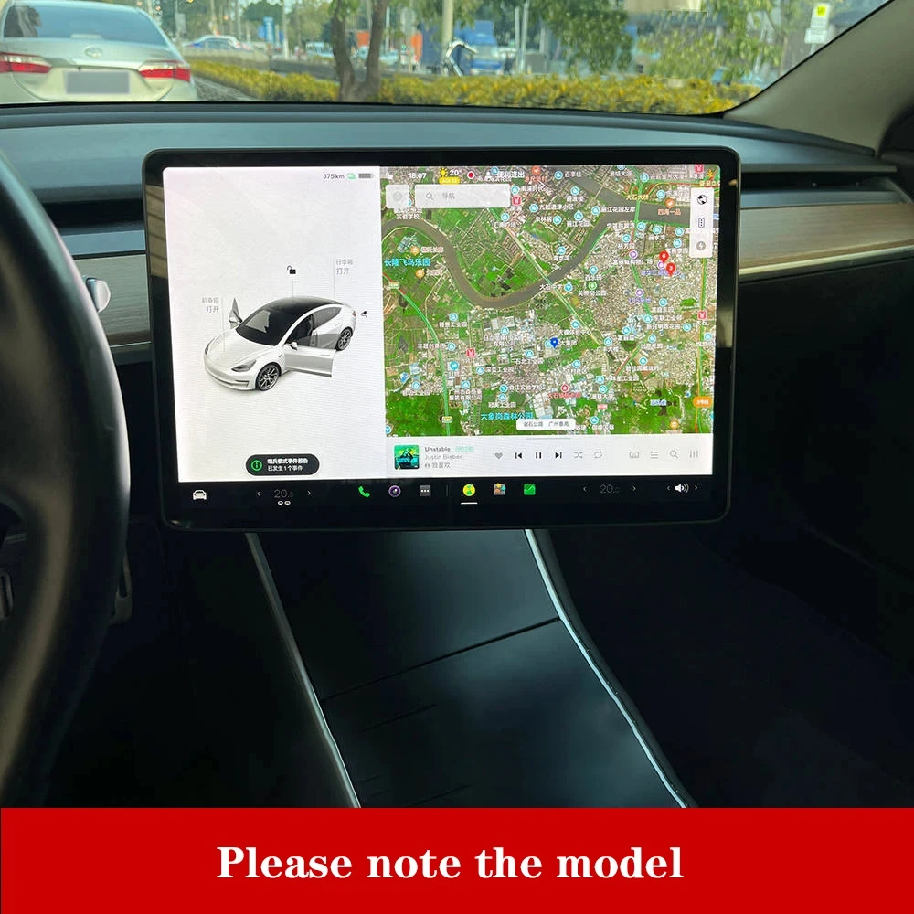 Dla Tesla Model 3 Y 2023 akcesoria nowy kontrola centralna ekran wyświetlacz obracający wspornik nawigacja samochodowa GPS uchwyt do nawigacji obrotowe mocowanie