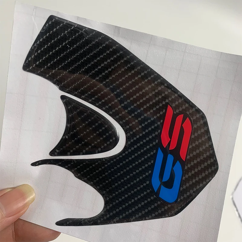 F 800 GS For BMW F800GS F700GS 2013 2014 2015 3D Carbon-look Motorcycle Gas Fuel Tank Pad Key Decal Protector Sticker