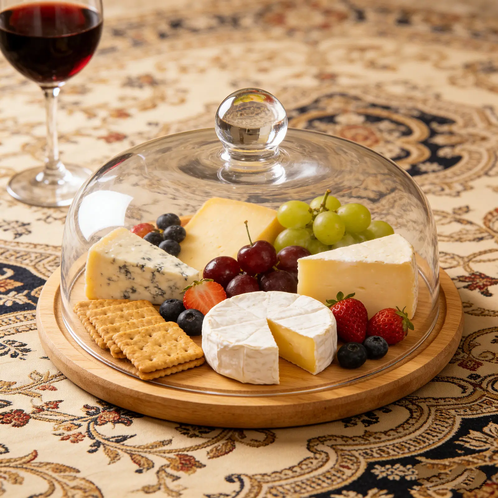 

Защитное стеклянное купольное покрытие для микроволновой печи, прозрачное, 11.4 x 7.1, защита от брызг, стеклянная тарелка-крышка для еды, для кухни и приготовления пищи