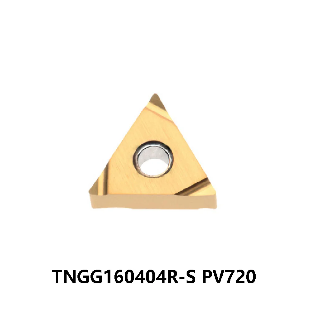 

ТНГГ 160404 ТНГГ 160404 R S Оригинал TNGG 160404 R-S PV720 60 ° Вставки TNGG331R-S Твердосплавные пластины Держатель токарного станка с ЧПУ