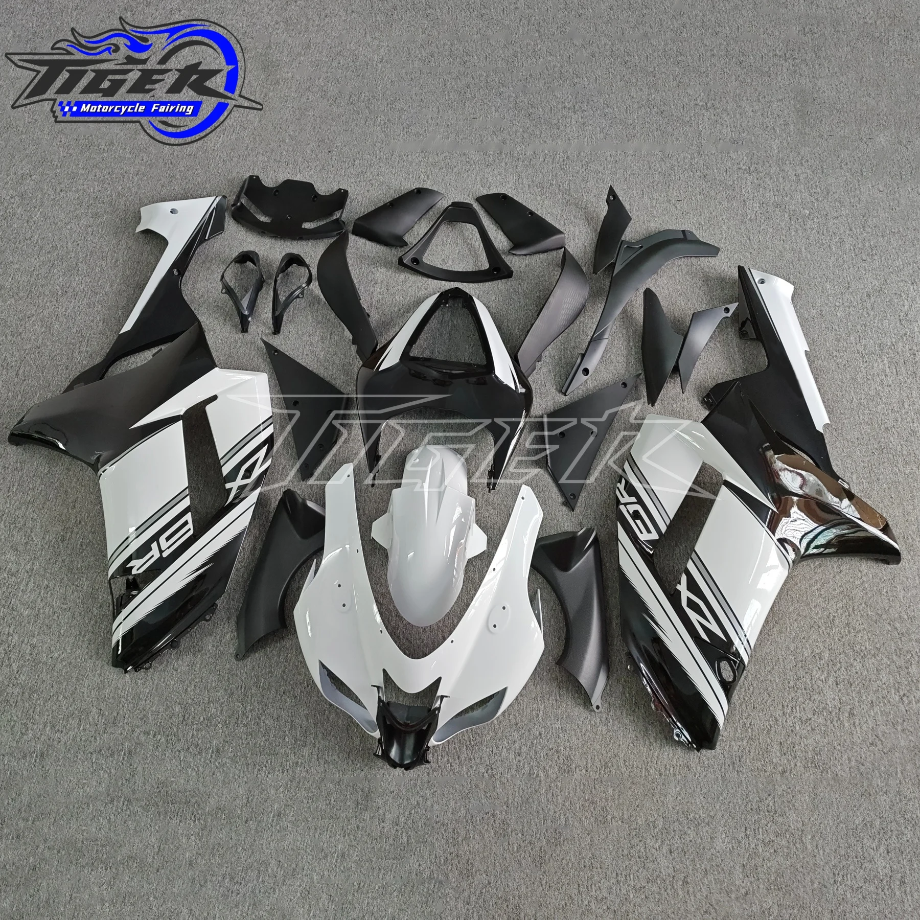 

For Kawasaki Ninja 636 ZX-6R 2007 2008 Motorcycle ABS Plastic Fairing Body Parts Kit ZX6R ZX 6R 07 08 Molded Fairings Kits