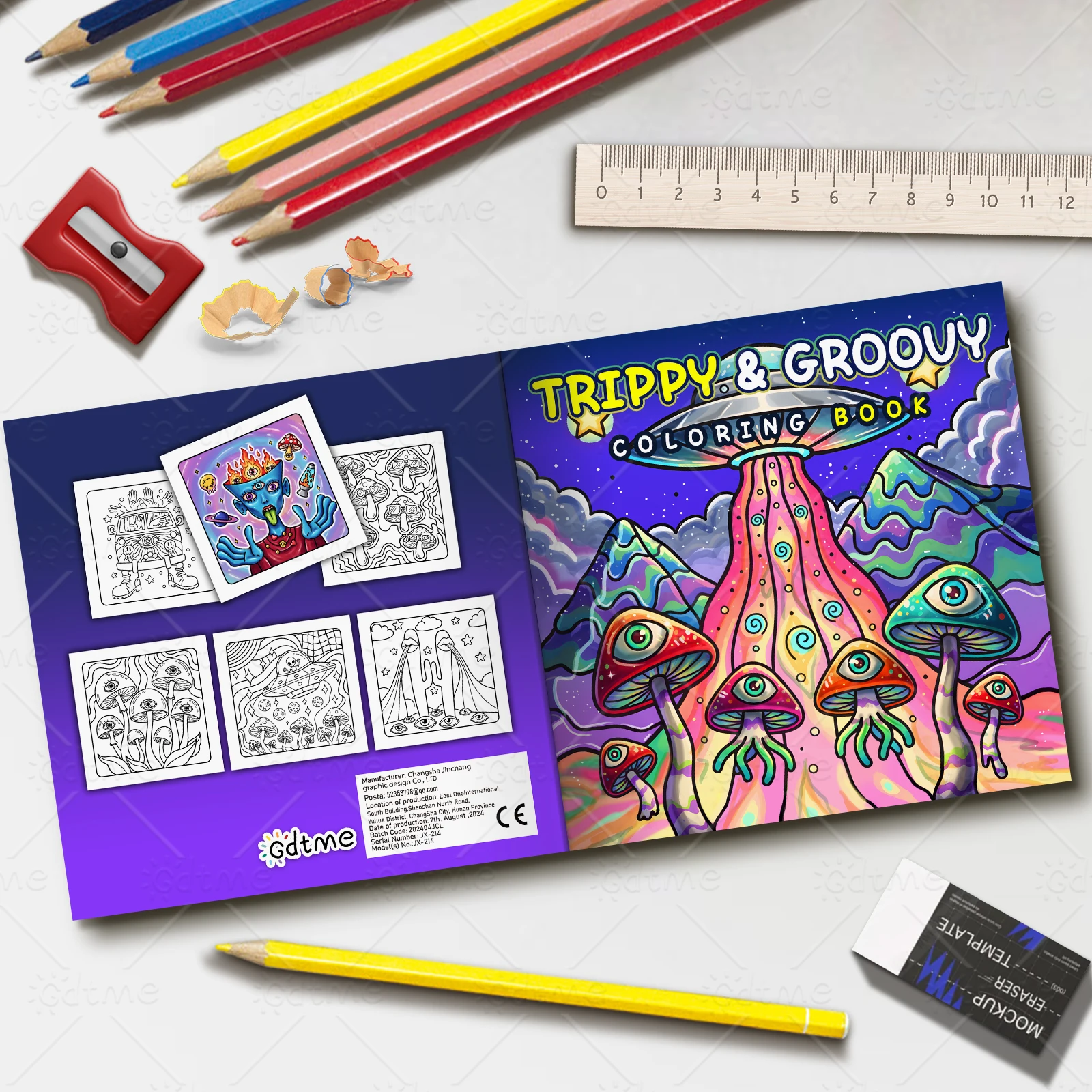 TRIPPY & GROOUY 성인을 위한 대담하고 쉬운 - Photography Of Book 리뷰 및 가격