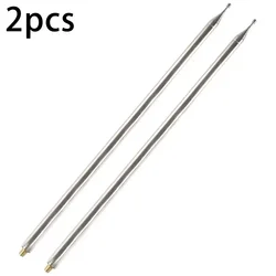 Rod Whip Antenna 201 Stainless Steel 2Pcs 5.6M For HF Radio Positive V Pull Rod Supply Parts Telescopic Antenna