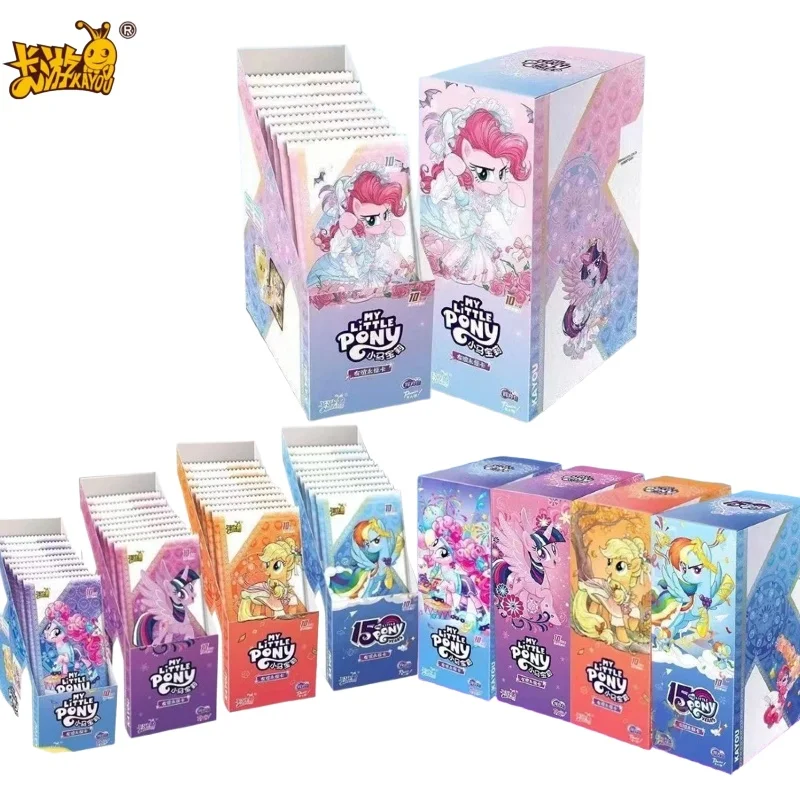 

KAYOU Genuine My Little Pony Card Limited Friendship Eternal Hui Moon Bag Anime Peripheral Collection Cards Toy Gift Whole Box
