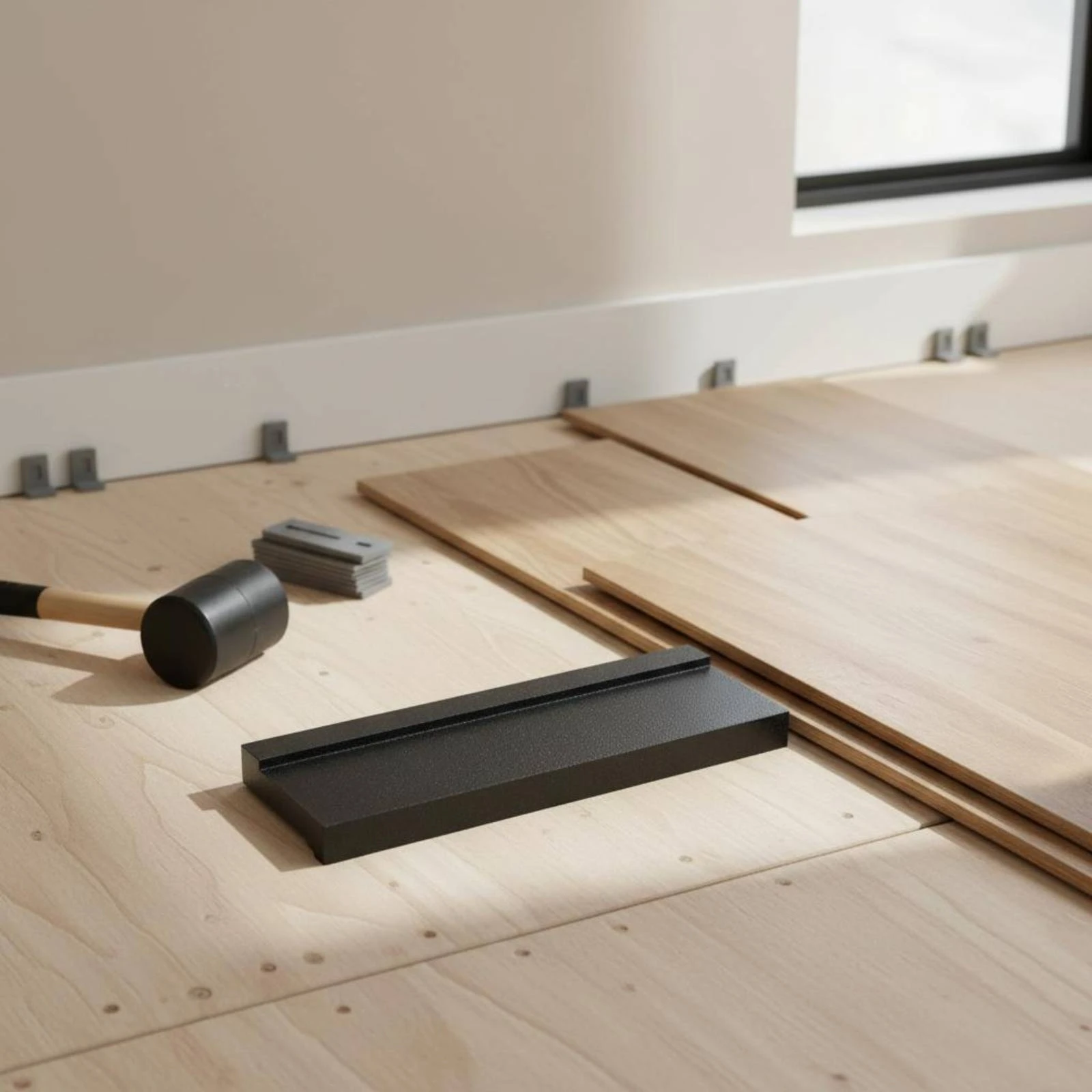 Z-Shaped Tapping Block Protects Floors Laminate Flooring Tapping Block Workshop Gear Precise Seam Simple and Effective to Use