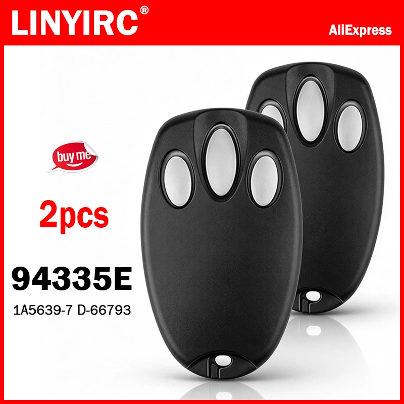 84330E 84333E 84335E 84335EML 94335E 94335EML MERLIN C940 C943 C945 CM842 CM844 Remote Control Garage Door Opener 433.92MHz
