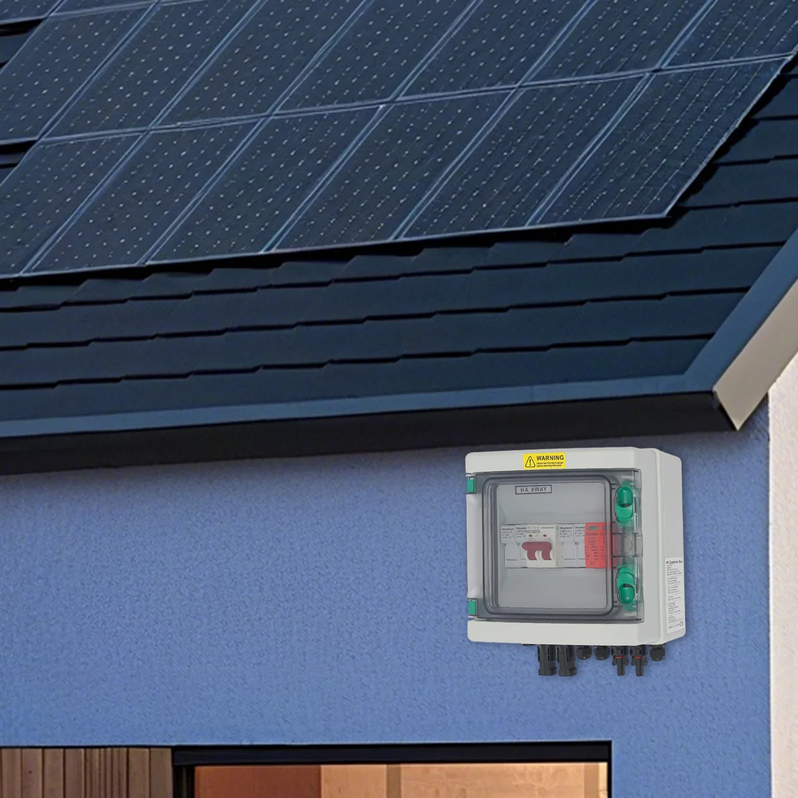 

Real-Time Detection&Remote Control Solar DC Box Reset Lever Design 2-In-1 DC Circuit Breaker&Arc Extinguishing Switch