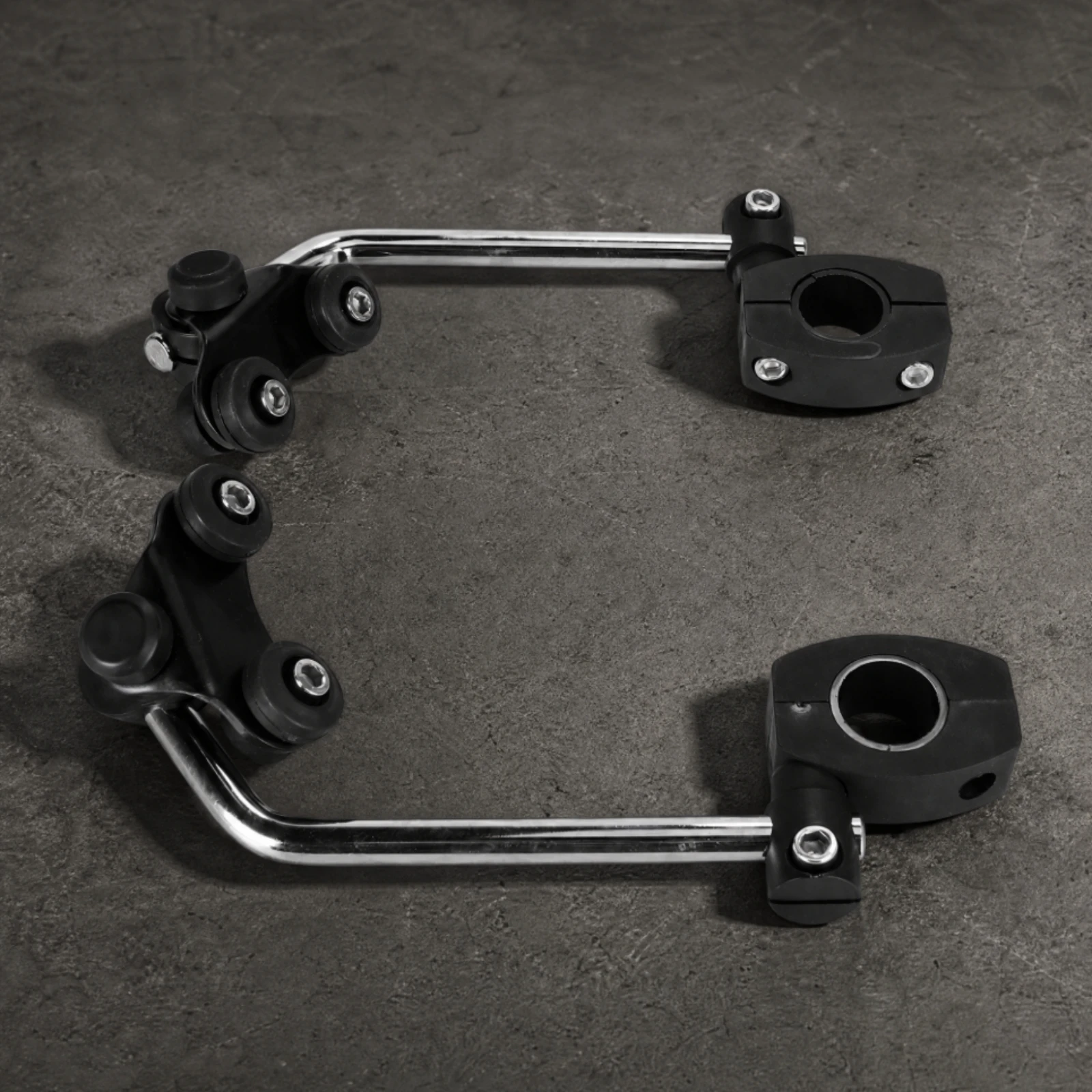 Motorcycle Windshield Mounting Bracket Long-Lasting Adjustable Windshield Bracket with Clamp Aftermarket Wear-Resistant