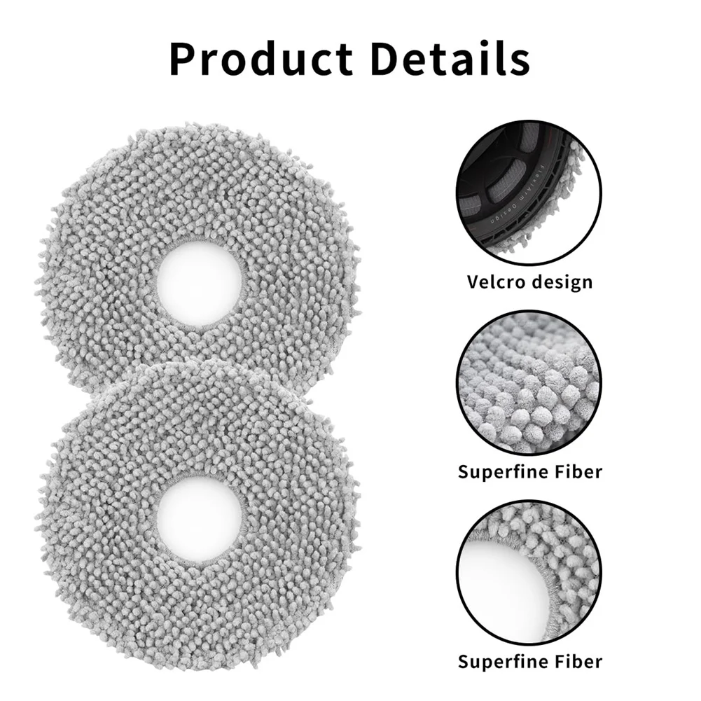 Promozione! Parti di ricambio compatibili con Roborock Qrevo Maxv per Roborock Qrevo Maxv Mop Panno Pad