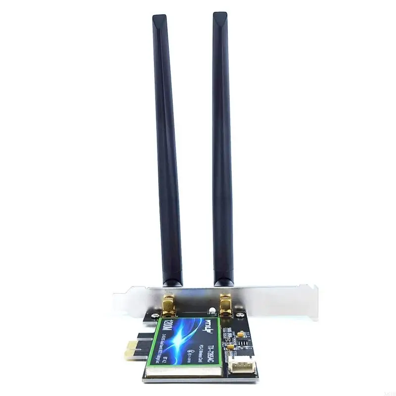 N84B 2.4G 5GHZ Desktop Wireless Card BT 4.2 Bộ điều hợp mạng +Anten cho