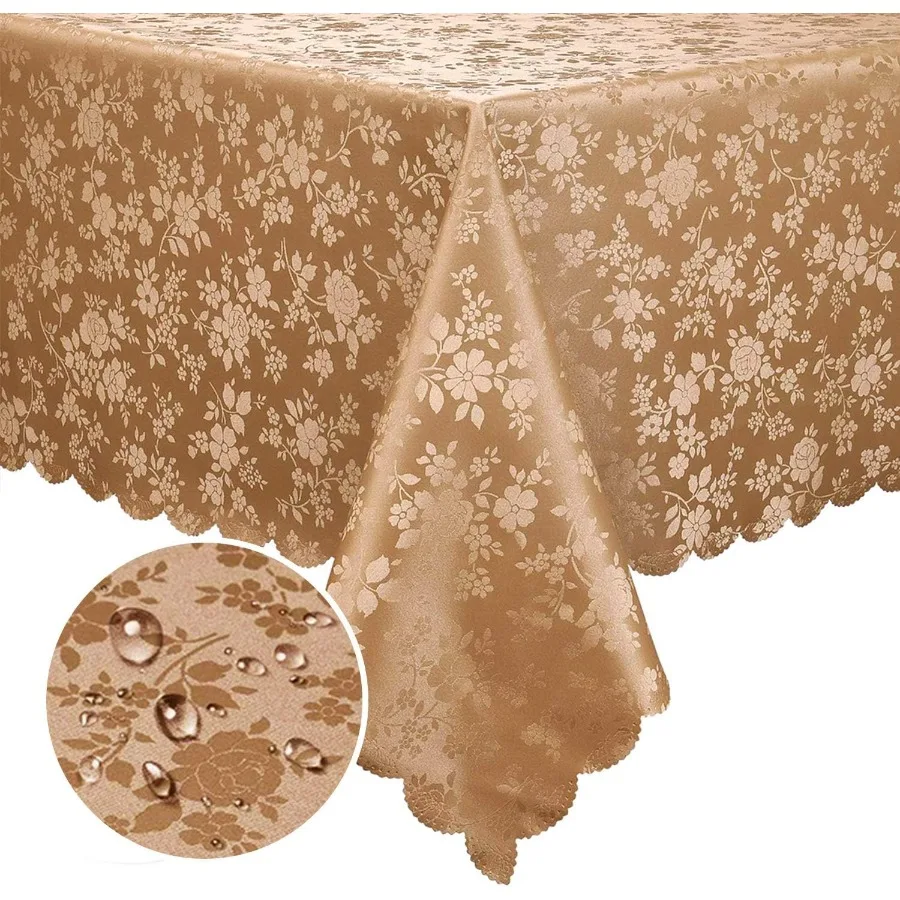 

Сгусток с сказкой Smiry, водонепроницаемый сверхмощный виниловый чехол для сказки Wipeale Wasale для посадки на кухне и в столе, 60 x 140 дюймов