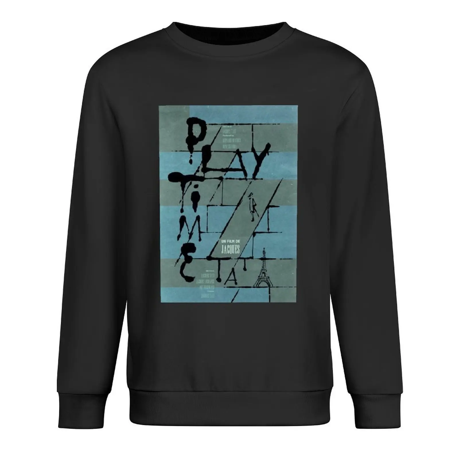 

Playtime by Jacques Tati Movie Poster Pullover aesthetic clothing blouse korean autumn clothes korean clothes sweatshirts