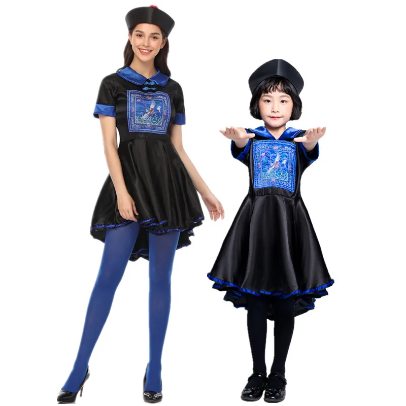 

Детский костюм зомби на Хэллоуин, скелет зомби Dr, наряд для ролевых игр, игровая одежда для родителей и детей