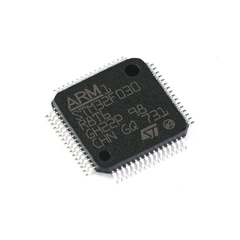 STM32F030R8T6  STM32F030 LQFP-64 ARM Cortex-M0 32-bit microcontroller Original genuine  1PCS/LOT