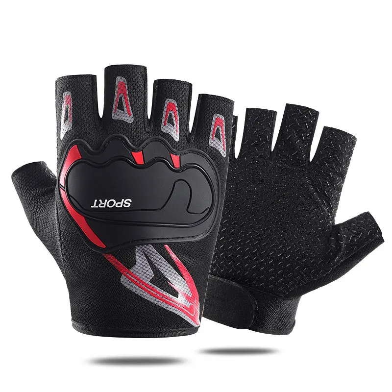 AliExpress NONE Men’s Tactical Cycling Gloves Men Anti-Slip Driving Summer Fitness Gloves Breathable Protective Workout Half Finger Sports Glove