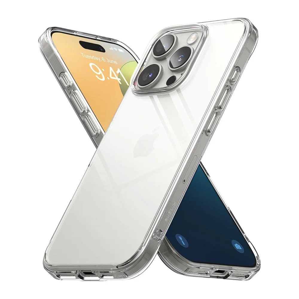 

Ringke Fusion Compatible with iPhone 16 Pro Max (2024) Case 6.9 Inches Anti-Fingerprint Matte Clear Hard Back and Soft TPU Frame