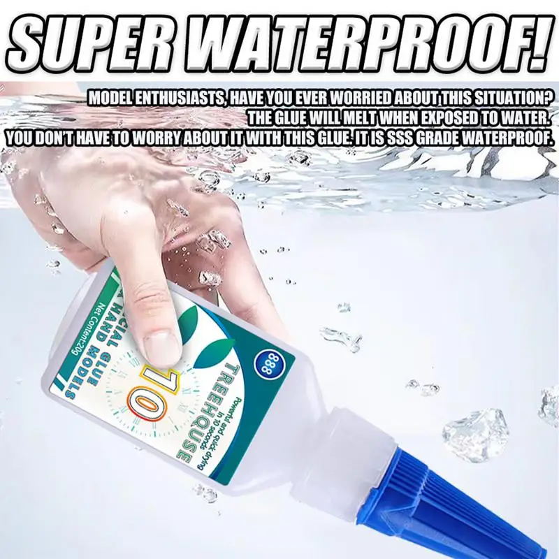 Colla per riparazione giocattoli 20g adesivo forte per legno e incollaggio artigianale con punta applicatore colla per saldatura ad asciugatura rapida articoli in PVC giocattoli