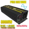 ソーラーパネルインバーター3000/6000W,8000W,純粋な正弦波,cdc12vからac 220v 110v,コントローラー付き,30a 4