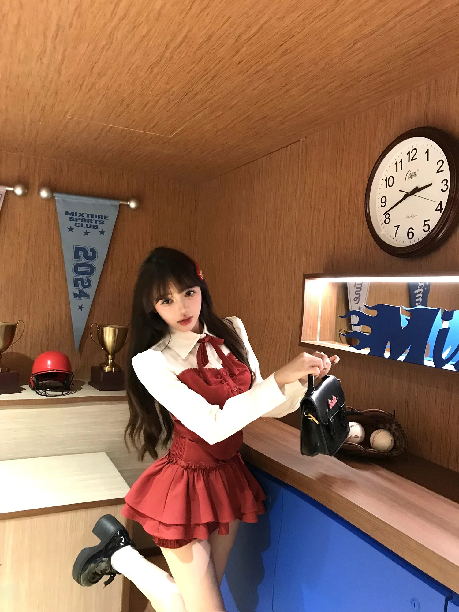 

Swee Spicy Sweet Red Plaid irt и пышная юбка, женский комплект ранней осени, новый комплект Sle Faion для детей 8–25 лет