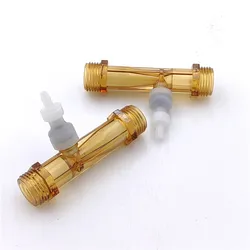 1/2“ Venturi Injector with Valve Mixer PVDF Body Ozone Proof Venturi Tube Air and Water Mixing