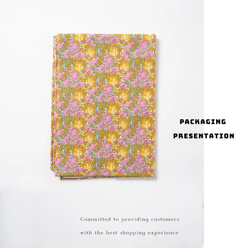 100% Cotton Poplin Fabrics Wiltshire berry like liberty Printed Sewing for bag kids dress quilted textiles cloth by meters