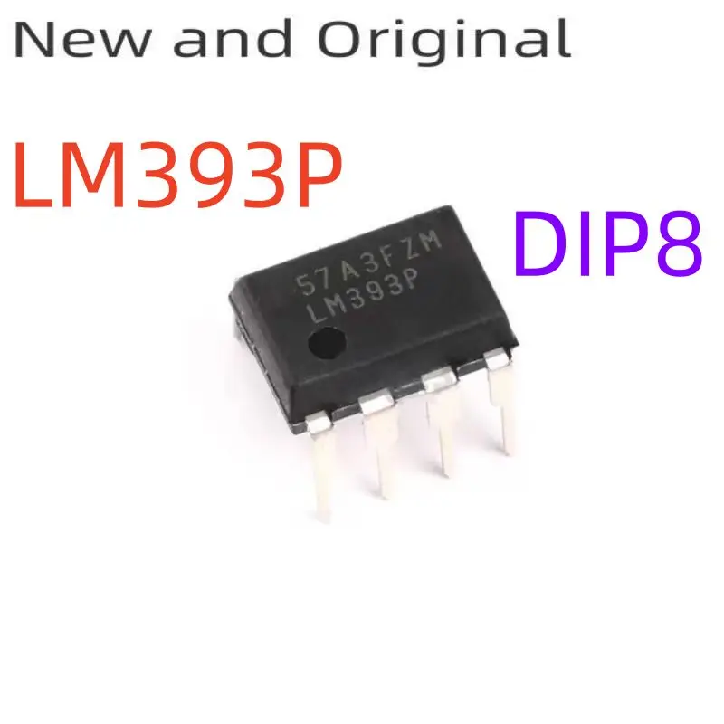 Lm393P Dip8 Dual Differential Comparators