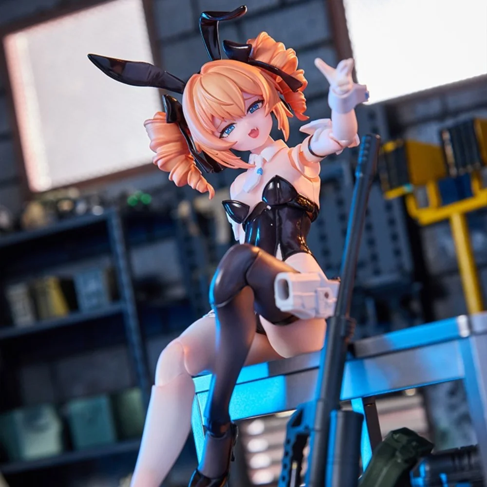 Original 1/12 Female Soldier Rabbit Reaction Squad Team Shooter Leonie LEONI Girl Full Set 6inch Action Figure Toys