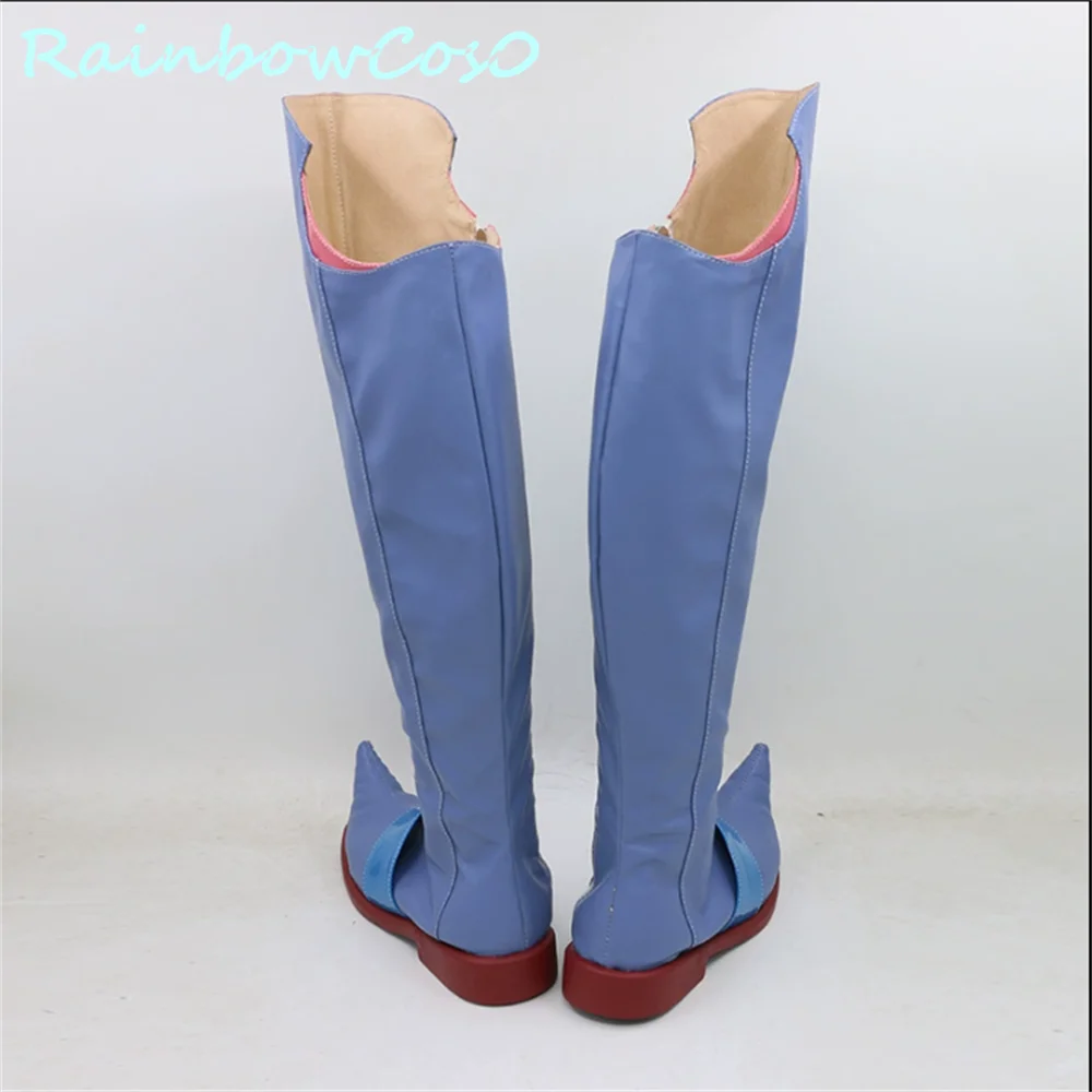 Piccola Strega Academia Daiana Cavendish Atsuko Akko Kag Cosplay Scarpe Stivali Gioco Anime Party Halloween Chritmas RainbowCos0 W3093
