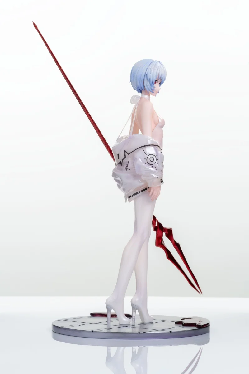 شخصيات أنيمي Evangelion Ayanami Rei ، تمثال نموذج التجميع ، دمية بيضاء ، راتنج كاواي ، GK ، DIY ، يدوي ، ألعاب ، مجموعة هدايا