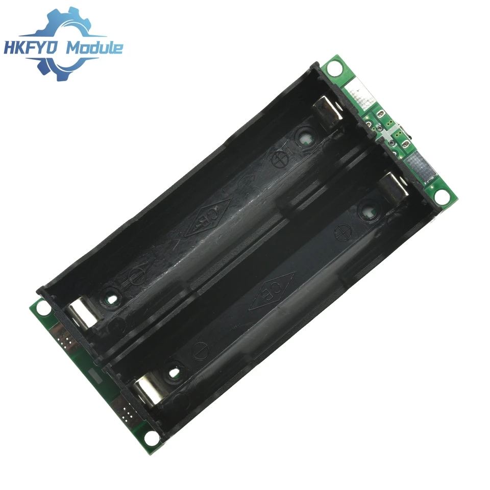 Type-C 15W 3A 18650 Lithium Battery Charger Module DC-DC Step Up Booster Fast Charge UPS Power Supply / Converter 5V 9V 12V