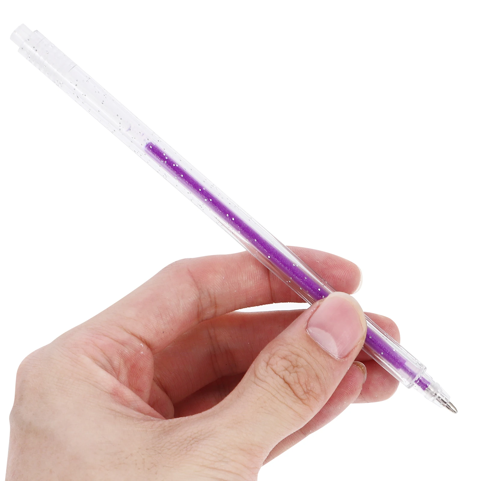 Glitter Gel Pen Markers Colorful Highlighters Fluorescent Sparkle Pens Scrapbooking