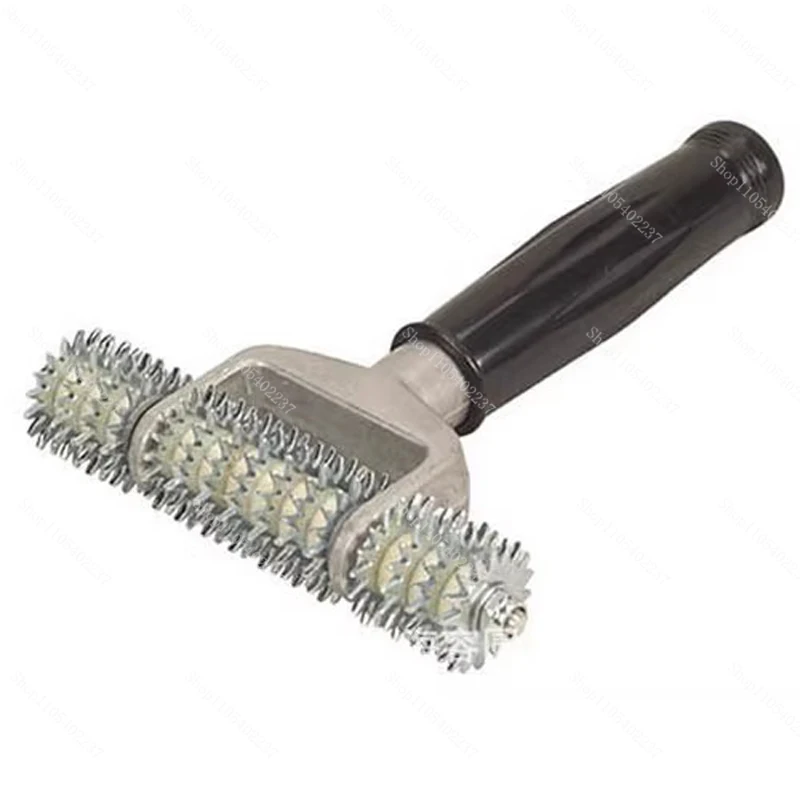 JN100 01 Carpet Patchwork Roller Toothed Pressure Compaction Tool Flooring Seam Roller