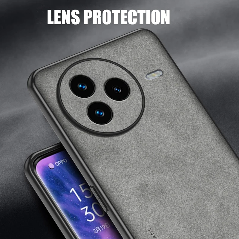 Xiaomi Civi 5 Pro用ケース、レンズ保護ラムスキンレザーシェル、Civi 4Pro Civi 3用TPUソフトバンパー耐衝撃カバー