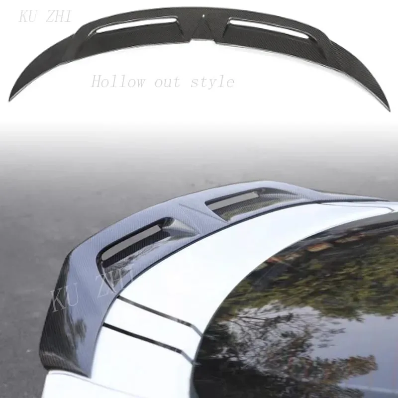 Suitable For Morris Garages MG6 2017-2024 High-Quality Fiberglass Material Rear Spoiler Trunk Cover Spoiler Tail Wing
