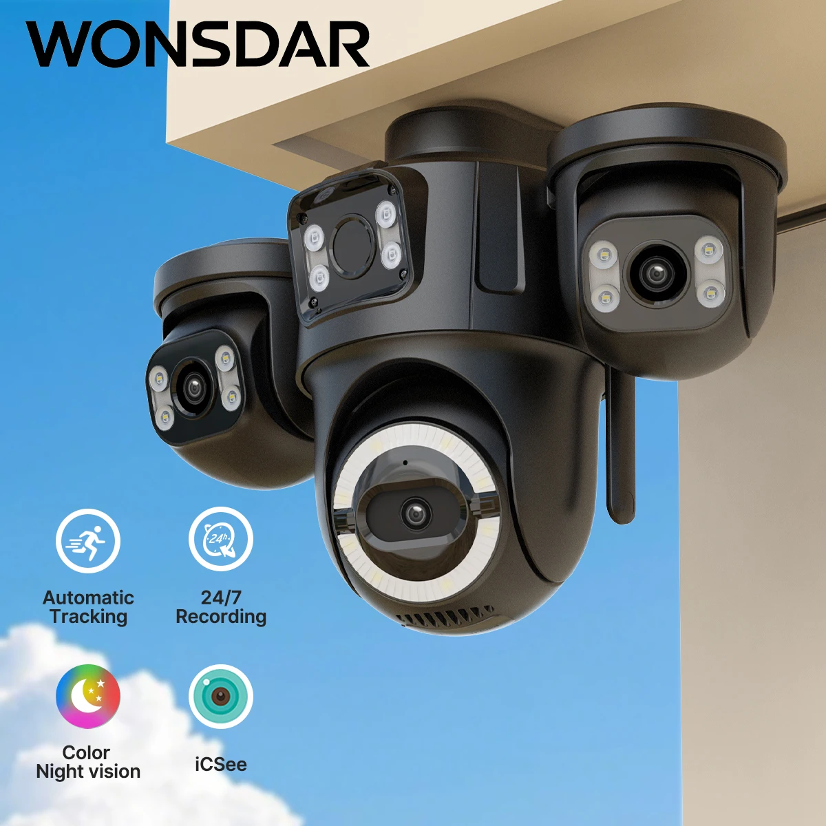 camera-ip-ptz-a-trois-objectifs-wonsdar-camera-de-securite-wifi-exterieure-a-trois-ecrans-detection-humaine-par-ia-suivi-automatique-camera-cctv-icsee