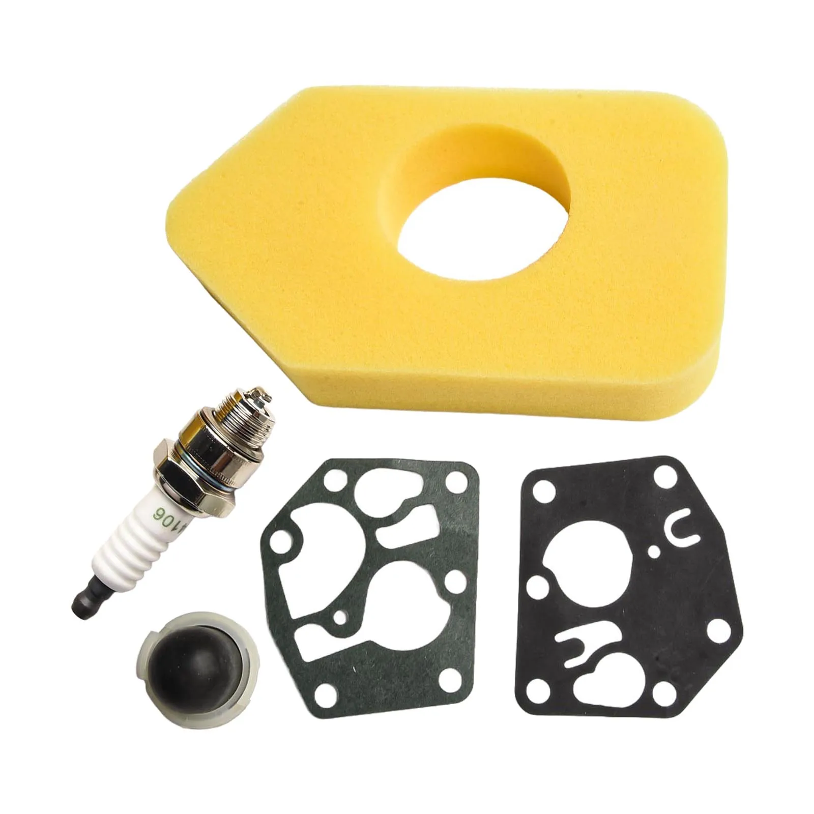 Lawn Mower Accessories Easy to Install Kit for Mountfield HP470 SP470 Engines with Air Filter Gasket Diaphragm and More