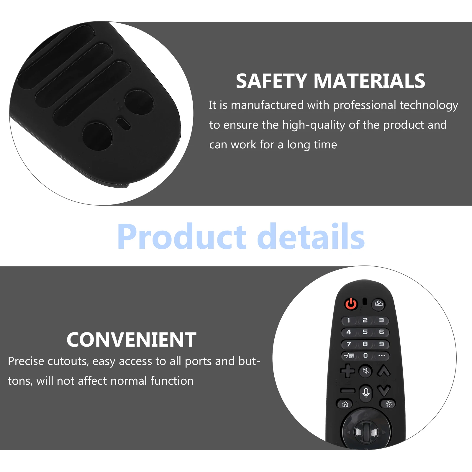 

Remote Control Case Accessory Shell Protection Covers Silicone Bumper Back Television