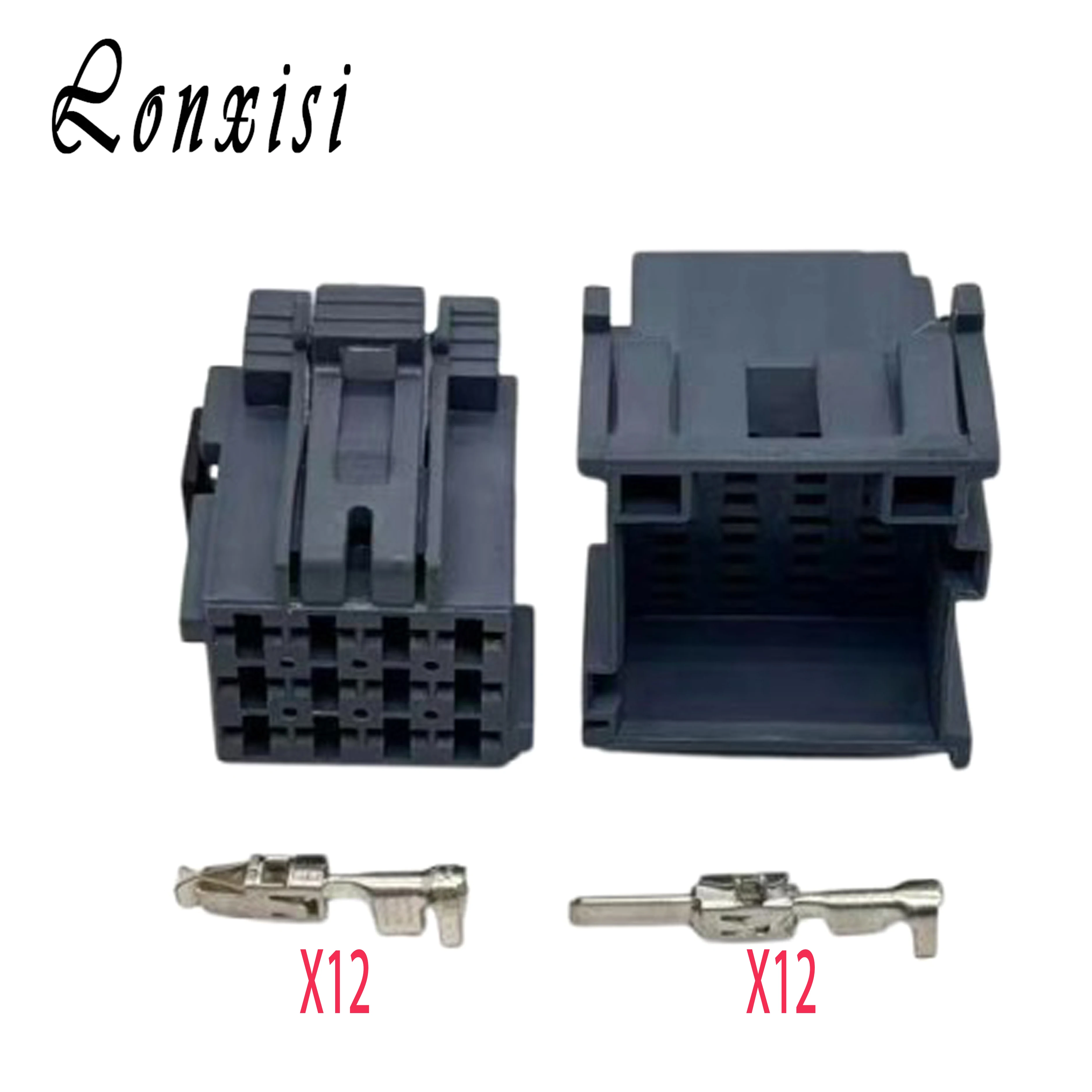 

1 Set 12 Pin 1-967627-2 1-967627-5 1-967627-6 1-967627-3 Car Male Female Connector 1-967622-2 1-967622-3 1-967622-4 1-967622-5