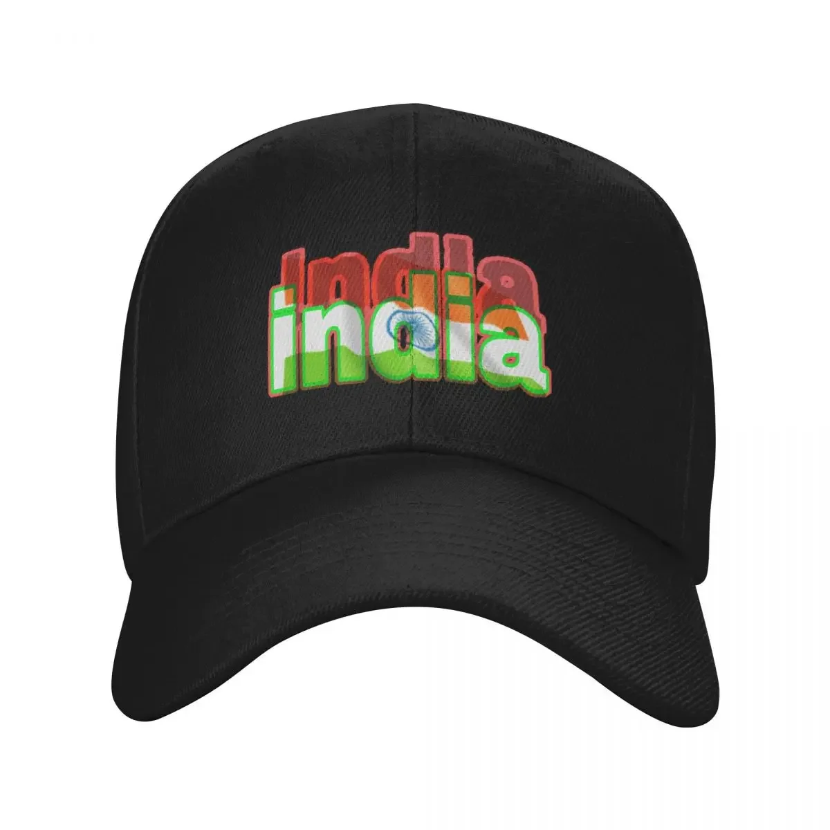 

India word status an indian 1 i am indian Baseball Cap funny hat Bobble Hat Military Cap Man Male Women's