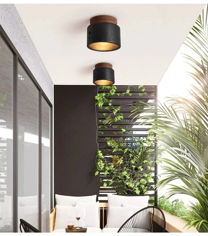 Bild 5: LED-Einbauleuchte für die Decke, Stone E27, für Restaurants, Schlafzimmer, Räume, Einbauleuchten, Veranda, Balkon