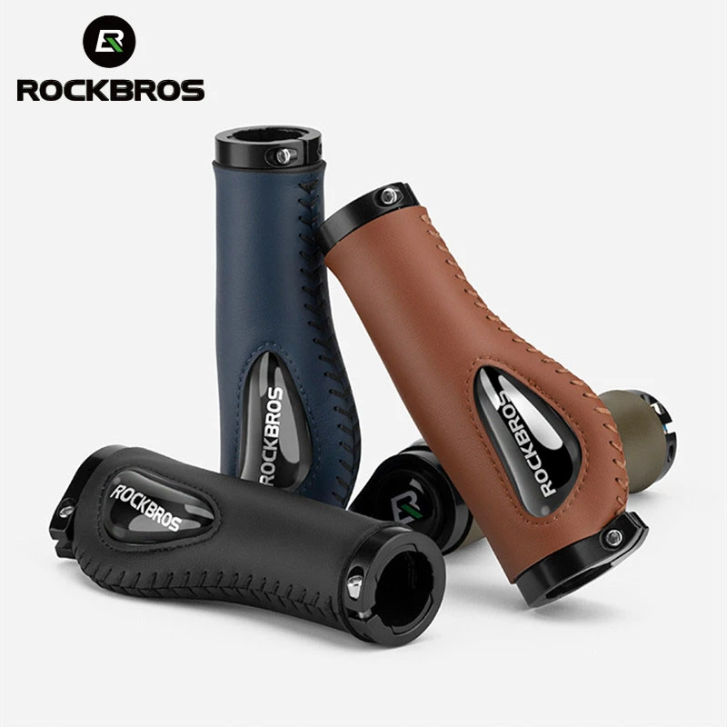 

ROCKBROS Bicycle Handlebar Liquid Silicone Palm Comfortable Grip MTB Bike Rubber Anti-skid Shock-absorbing Soft Cycling Grips