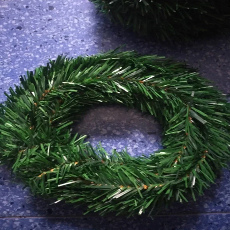 5.5m Pine Christmas Garland Decorative Green Artificial Xmas Tree Rattan Banner Party Plastic Pendant  Supplies Home Decor - Image 4